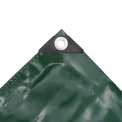 vidaXL presenning 650 g/m² 3,5 x 5 m grøn