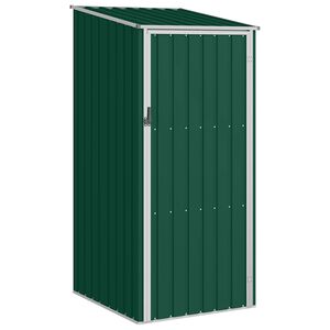 vidaXL haveskur 87x98x159 cm galvaniseret st&aring;l gr&oslash;n
