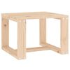 vidaXL havebord 40x38x28,5 cm massivt fyrretr&aelig;