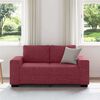 vidaXL 2-personers sofa 160x77x82 cm stof vinr&oslash;d
