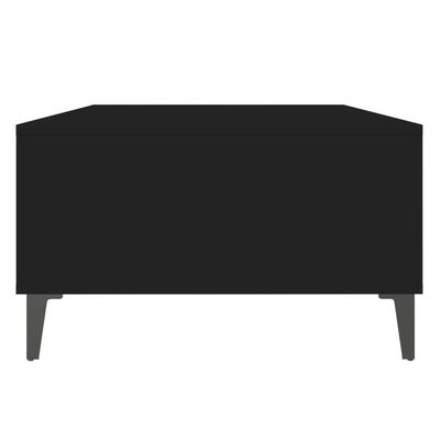 vidaXL sofabord 103,5x60x35 cm spånplade sort