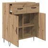 vidaXL Sideboard Artisan Egetr&aelig; 69,5 x 34 x 90 cm Konstrueret tr&aelig;