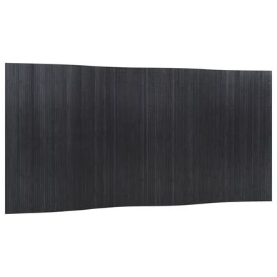 vidaXL rumdeler 165x400 cm bambus grå