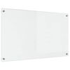 vidaXL K&oslash;kkenbacksplash Transparent 100 x 60 cm h&aelig;rdet glas
