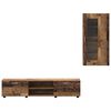 vidaXL TV-m&oslash;bels&aelig;t med skuffe FLORIN Gammelt tr&aelig; Konstrueret tr&aelig;
