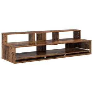 vidaXL Studiobord Gammelt tr&aelig; 110 x 42,5 x 36 cm Konstrueret tr&aelig;