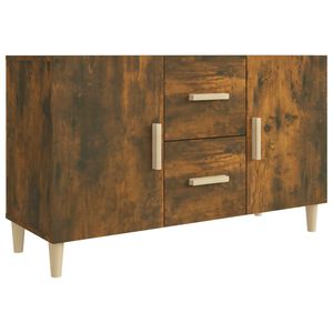 vidaXL sk&aelig;nk 100x36x60 cm konstrueret tr&aelig; r&oslash;get egetr&aelig;sfarve