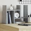 vidaXL dueslag 34,5x15,5x35,5 cm konstrueret tr&aelig; gr&aring; sonoma-eg