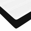vidaXL Sengestel med madras Sort 120 x 200 cm Stof
