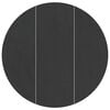 vidaXL Pool Bundark Sort Ø 366 cm Polyester geotekstil