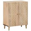 vidaXL skab 60x33x75 cm massivt mangotr&aelig;