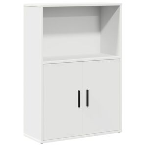 vidaXL bogreol 60x24x85 cm konstrueret tr&aelig; hvid