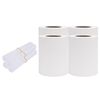 vidaXL havesk&aelig;rm 35x0,19 m 4 stk. PVC hvid