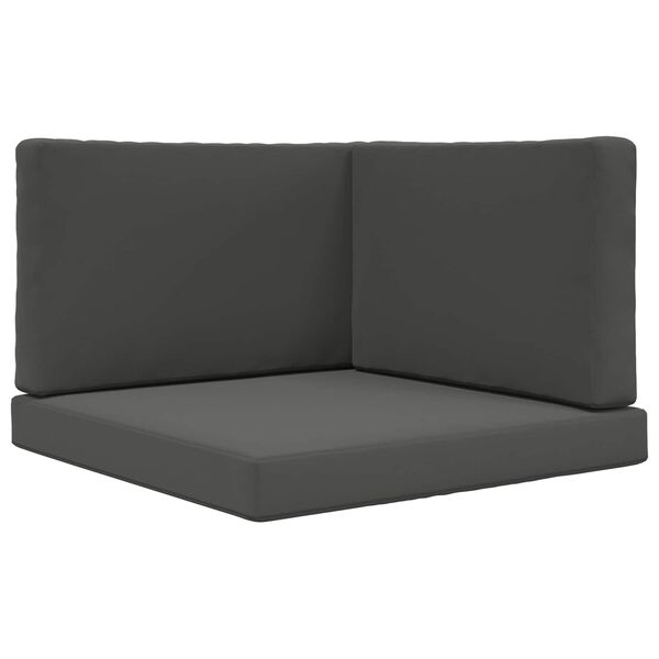 vidaXL Udend&oslash;rs Sofa Pude 3 pcs Antracit Polyester