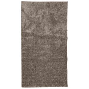 vidaXL gulvt&aelig;ppe ISTAN 80x150 cm lang luv skinnende look gr&aring;