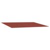 vidaXL Reservedug til markise Orange og Brun 350 x 200 cm Polyester