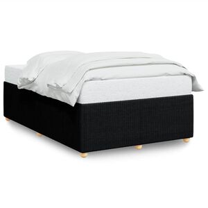 vidaXL sengeramme uden madras 120x190 cm stof sort