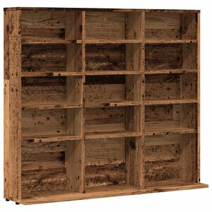 vidaXL reol 100x23x89,5 cm konstrueret tr&aelig; antikt tr&aelig;look