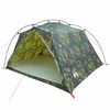 vidaXL Tunneltelt Camouflage 4-personers 185T Polyester med PU Coating
