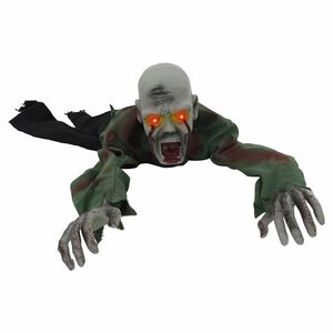 vidaXL Halloween-zombie SPOOKA Gr&oslash;n 110 x 50 x 21 cm Polyester