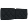 vidaXL sengeramme uden madras 140x200 cm stof sort