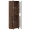 vidaXL Highboard FLORIN Brun eg 60 x 35 x 182 cm Konstrueret tr&aelig;