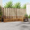 vidaXL Udend&oslash;rs sofagruppe 5 pcs Naturfarvet Massivt Akacietr&aelig;