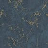DUTCH WALLCOVERINGS tapet Marble sort og guldfarvet