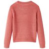 Sweater til børn str. 116 strikket pink