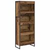 vidaXL Bogskab 60 x 30 x 155 cm Konstrueret tr&aelig; Gammelt tr&aelig;