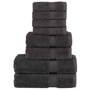 vidaXL h&aring;ndkl&aelig;der 8 stk. Premium SOLUND 600 g/m2 antracit