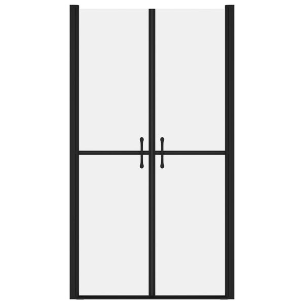 vidaXL brused&oslash;r (78-81)x190 cm sikkerhedsglas matteret