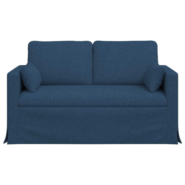 vidaXL Sofa Bl&aring; Samlede dimensioner: 139 x 78 x 80 cm (B x D x H)
