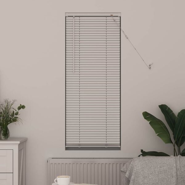 vidaXL Persienner Indstillelig Hvid 150 x 50 cm PVC