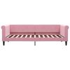vidaXL daybed 90x200 cm velour pink