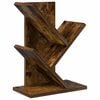 vidaXL Tr&aelig;bogreol 3-lags 30 x 18 x 40 cm Konstrueret tr&aelig; R&oslash;get eg