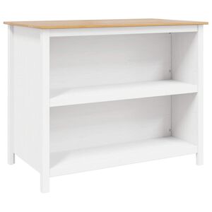 vidaXL K&oslash;kken&oslash;er HILL Hvid 112 x 66 x 90 cm Massivt fyrretr&aelig;