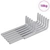 vidaXL Inbuss n&oslash;gle 4675 pcs S&oslash;lv 20 x 52 mm St&aring;l