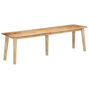 vidaXL b&aelig;nk 160x40x45 cm massivt mangotr&aelig;