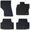vidaXL Bilm&aring;tte 4 stk. suitable for seat LEON 2020- Gummi