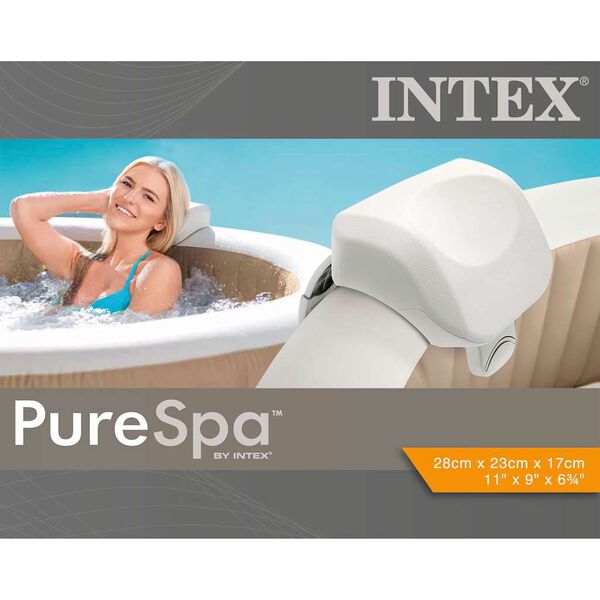 Intex Premium PureSpa nakkest&oslash;tte 28x23x17 cm skum