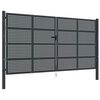 vidaXL havel&aring;ge antracitgr&aring; 400x175 cm st&aring;l