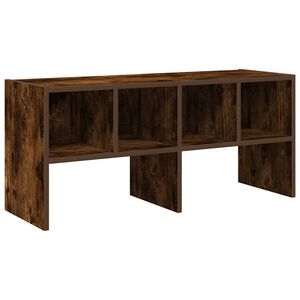vidaXL skostativ stabelbar 89,5x30x40 cm r&oslash;get egetr&aelig;sfarve