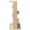 vidaXL Magasin Rack Sonoma eg 70 x 41 x 96 cm Konstrueret tr&aelig;