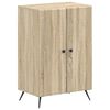 vidaXL Sko skab BREDA 59,5 x 39,5 x 90 cm Konstrueret tr&aelig; Sonoma-eg