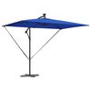 vidaXL Parasol Azurblå 294 x 200 x 270 cm Polyester og Aluminium