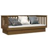 vidaXL daybed 90x190 cm massivt fyrretr&aelig; gyldenbrun