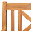 vidaXL Havestol Gliderbænk Brun 110 x 59 x 97cm Massivt akacietræ
