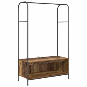 vidaXL T&oslash;jstativ Brun eg 100 x 44 x 160 cm Konstrueret tr&aelig;