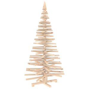 vidaXL Tr&aelig; juletr&aelig; KOTKA 150 cm Massivt fyrretr&aelig; Naturlig